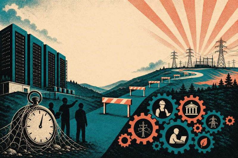 $1.1 trillion in grid investment and AI data centers still face decade-long connection waits