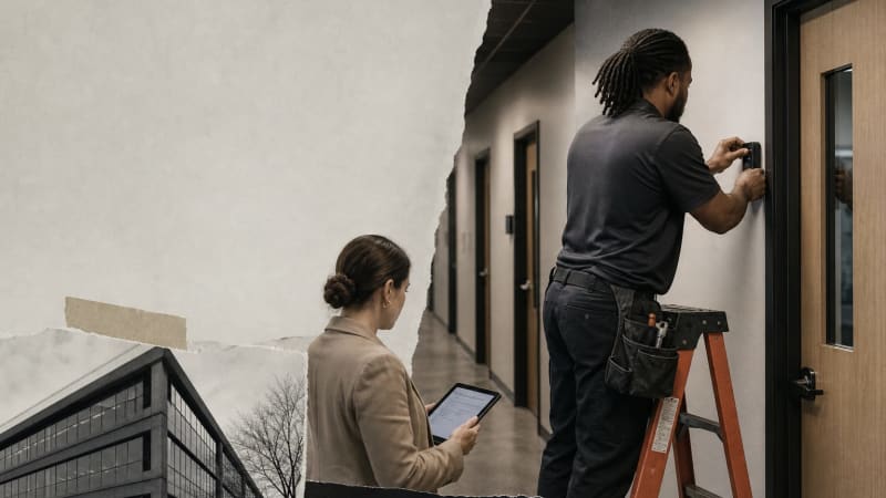 Access control upgrades are moving to door retrofits and hybrid cloud systems