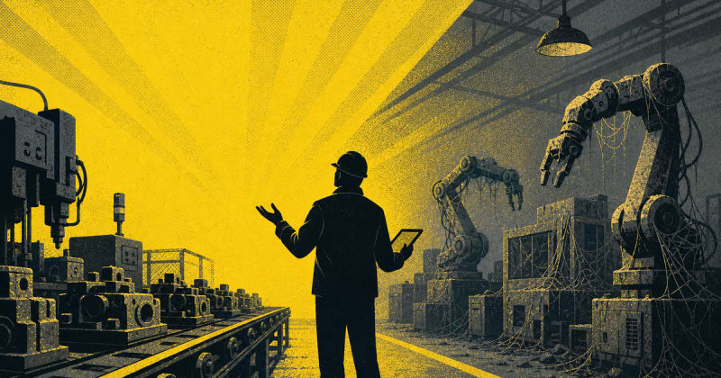 AI and automation's adoption gap: why most manufacturers haven't crossed the line yet