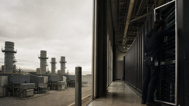 AI data centers are cementing natural gas as the U.S. grid's indispensable fuel