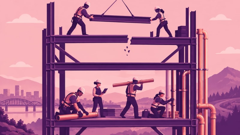 Construction Hiring Stays Strong as Dodge Index Slips 0.4%