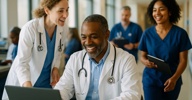 Healthcare's first big AI use is a pressure valve, not a moonshot