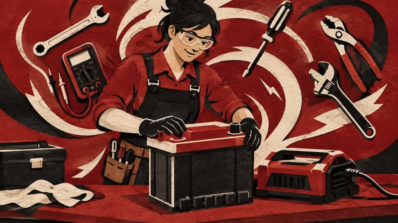 HFT Stores Battery and Charger Best Practices