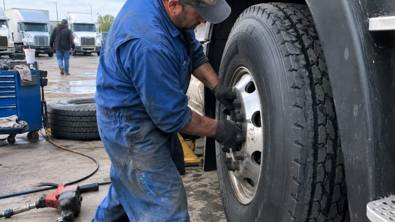 Michelin's X Multi Energy D2 drive tire cuts rolling resistance 9% over its predecessor