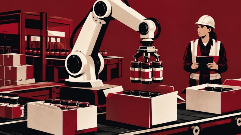 Packaging robots are now cheaper than labor over the long run, PMMI says