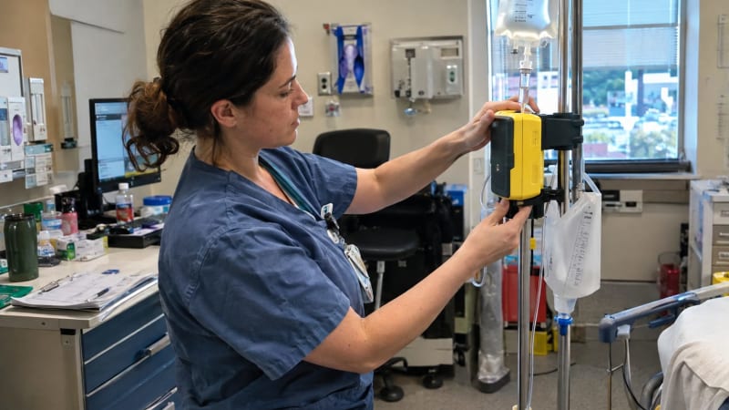 QinFlow's new pressure bag device skips scheduled calibration and preventive maintenance