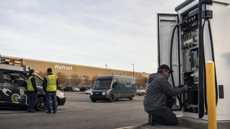 Retail EV charging networks are becoming operational infrastructure: Walmart hits 100 fast-charging sites as utilities push fleet rebates