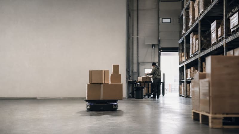 Warehouse robots are shifting from capex bets to contracted capacity as North America orders nearly 18,000 units in H1 2026