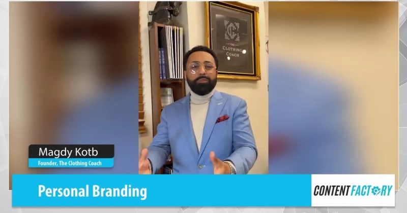 Mastering your Personal Brand Image with Magdy Kotb