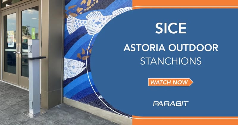 SICE Astoria Outdoor Stanchions