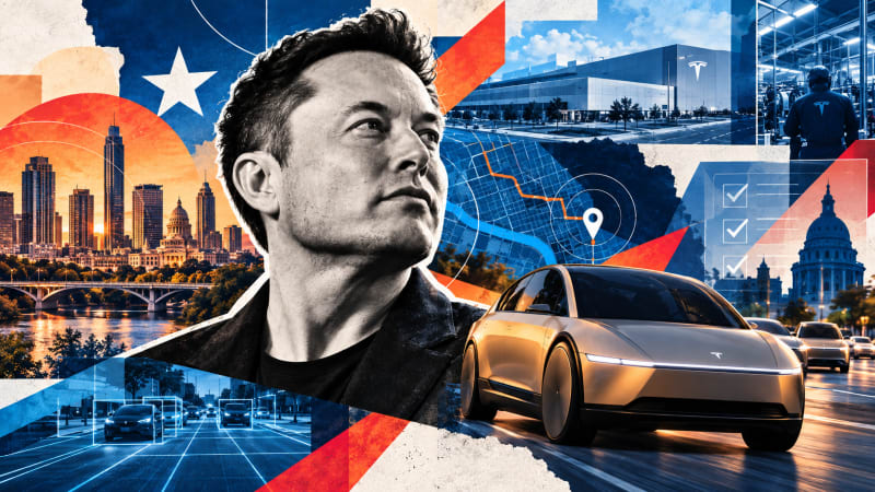 Tesla s cybercab hits austin streets