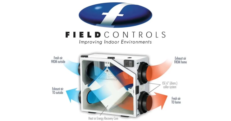 Field Controls HRV/ERV Recovery Ventilator Systems