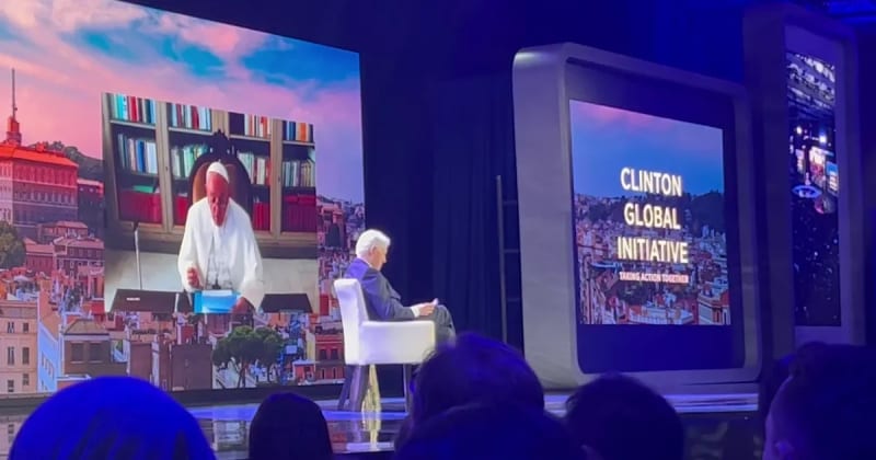 DisruptED: Pope Francis and Bill Clinton Discuss Global Challenges and Solutions