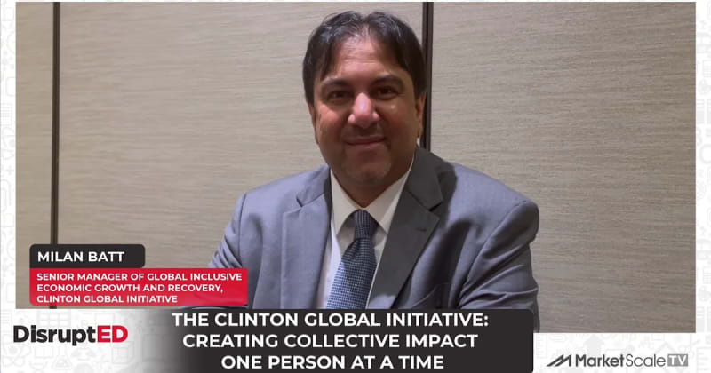 DisruptED: How The Clinton Global Initiative Is Driving Global Change