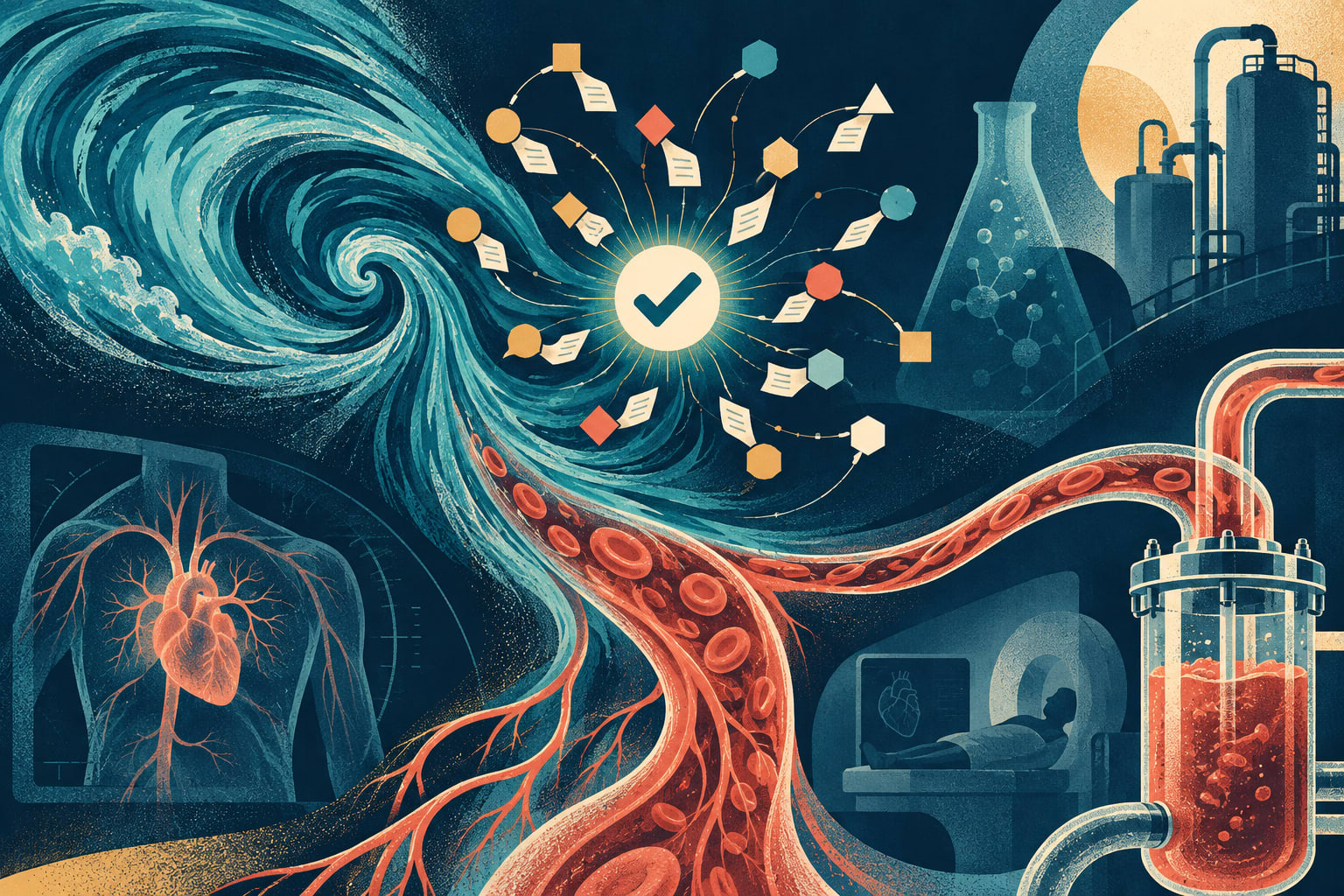 OpenAI says 10,000 AI agents solved Navier-Stokes in 88 hours with Lean verification; healthcare R&amp;D sees new research workflow, not ready-made clinical tool