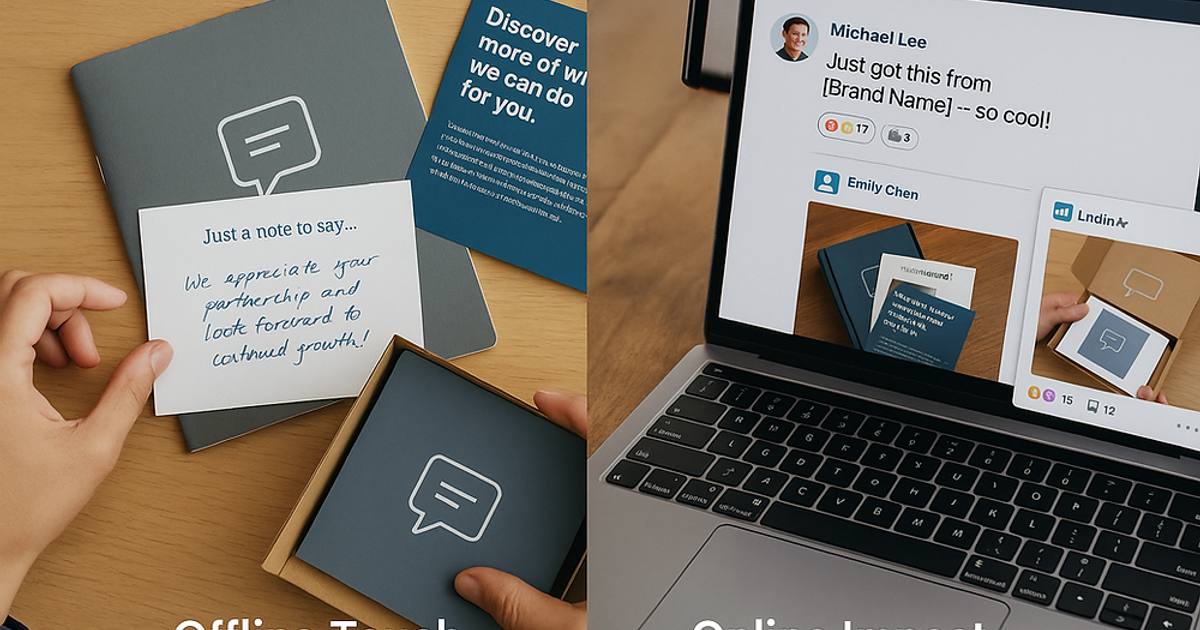 How to Use Print, Swag, and IRL Touchpoints to Drive B2B Results