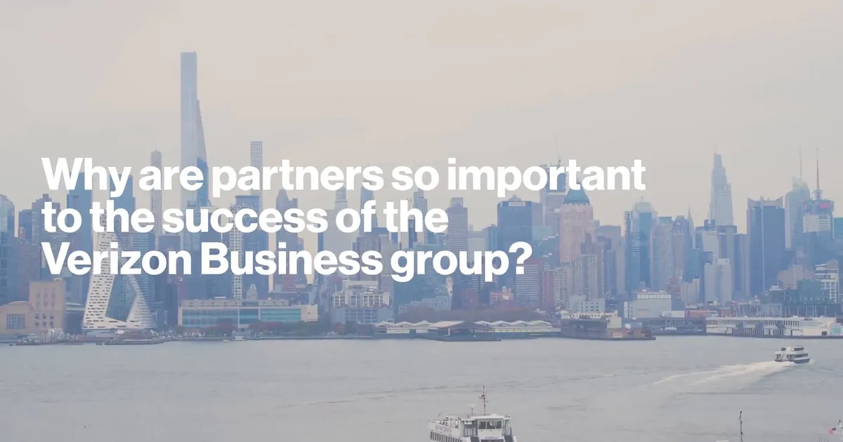 Why are partners so important to the success of Verizon Business?