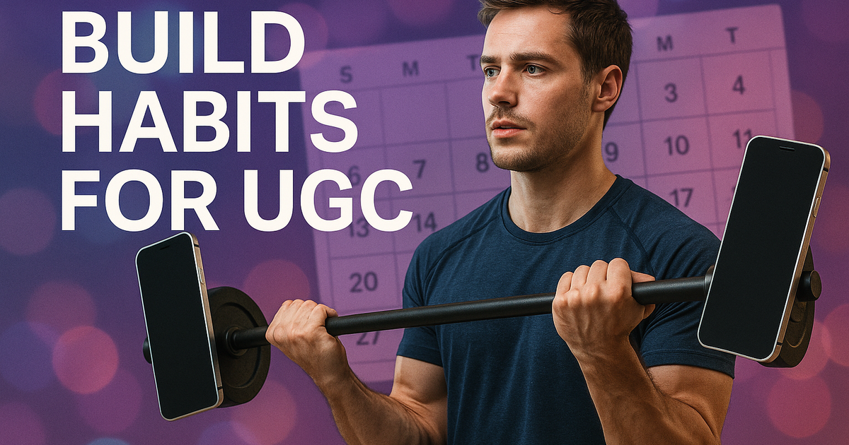 How to Build the Habits for UGC Momentum