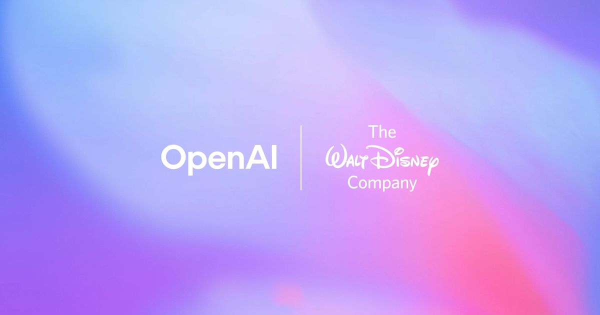 Disney, OpenAI, and the Future of Creation
