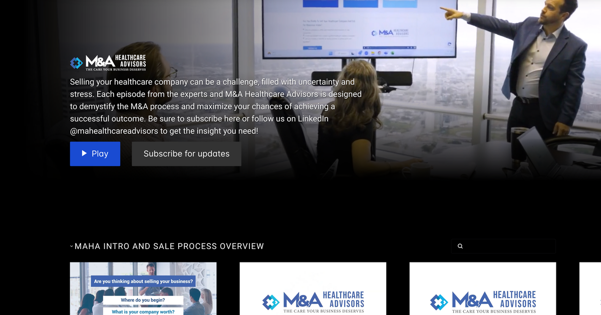 Case Study: Boosting Content Creation for M&A Healthcare Advisors