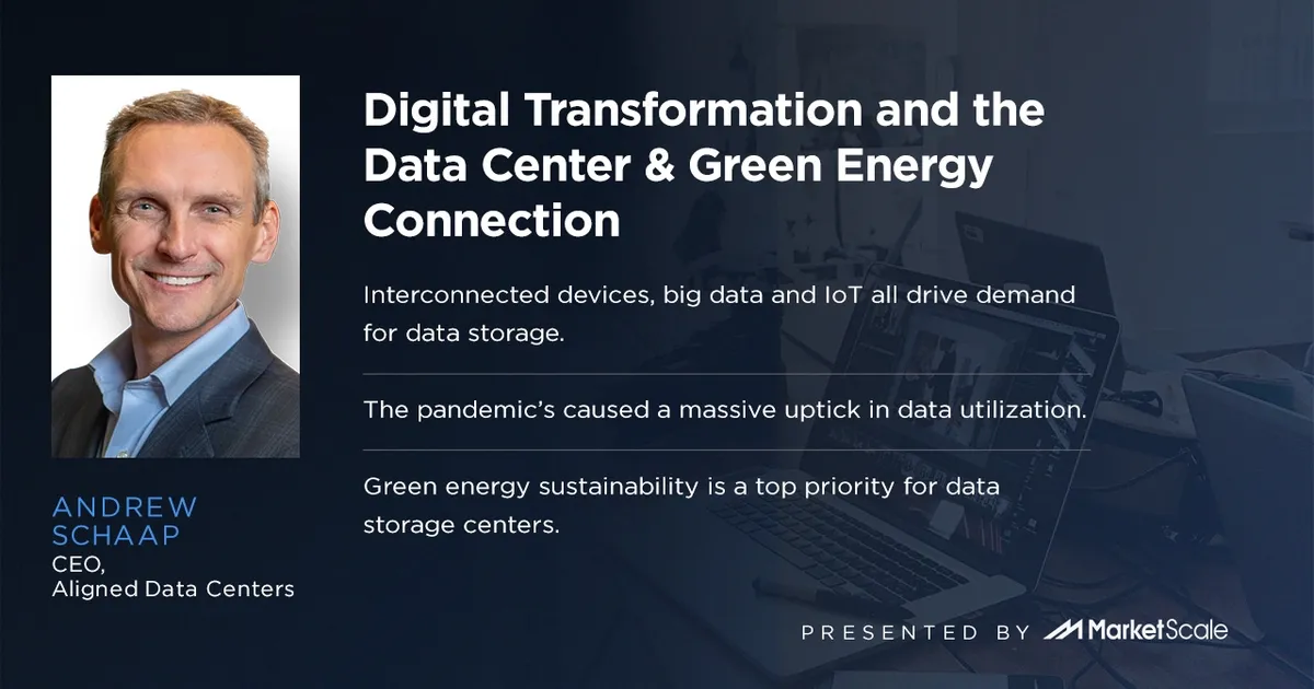 Digital Transformation and the Data Center & Green Energy Connection