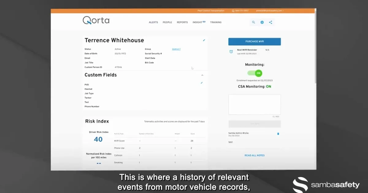 Empowering Informed Risk Management for Safer Fleets