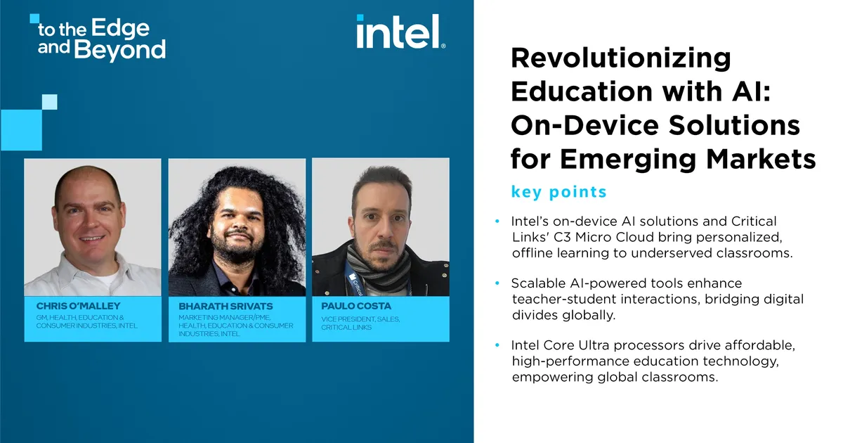Revolutionizing Education with AI: On-Device Solutions for Emerging Markets