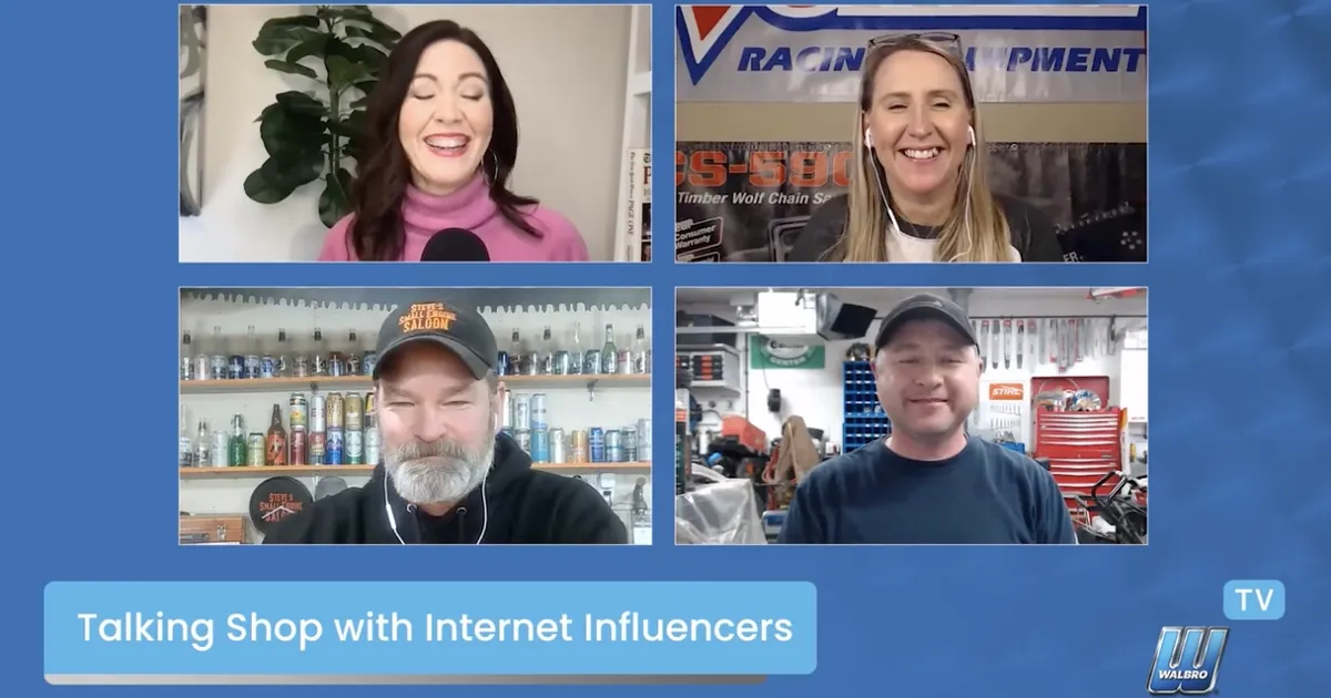 In the Spotlight: Talkin' Shop with Walbro Talks YouTube Success with Small Engine Repair Influencers