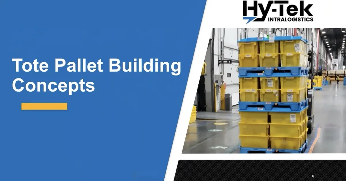 Streamlined Operations & Enhanced Efficiency: How Tote Pallet Building Systems are Revolutionizing Robotic Palletization in Modern Warehouses