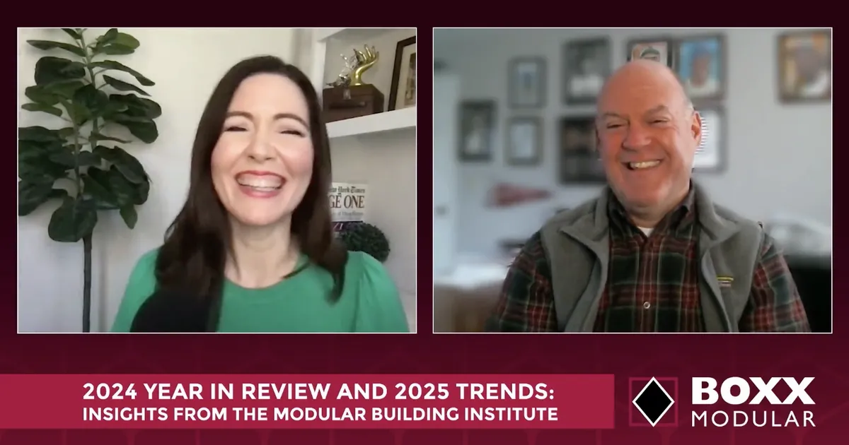 2024 Year in Review and 2025 Trends: Insights from the Modular Building Institute