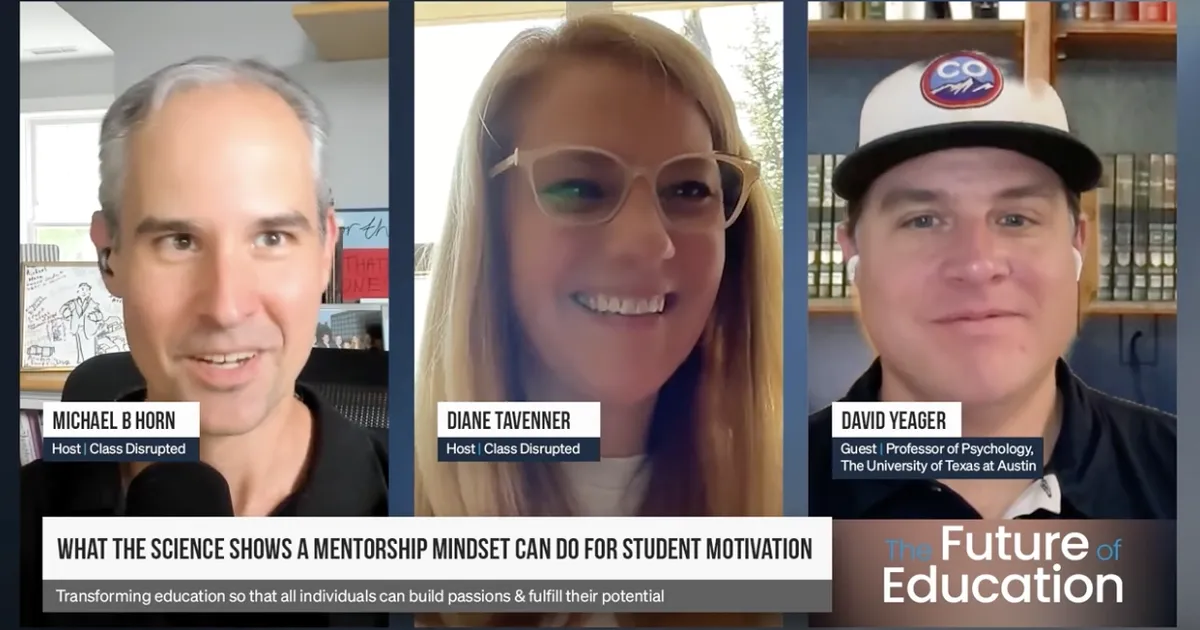 Mentorship Mindset Proves More Effective Than Tech in Boosting Student Motivation