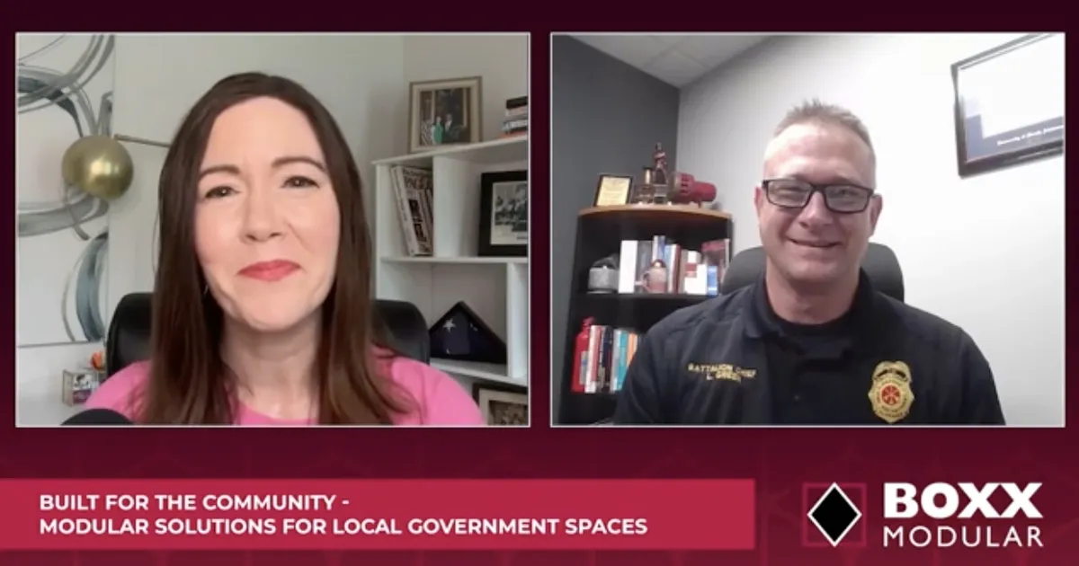 Why Cities Are Turning to Modular Construction for Public Safety Spaces: A Battalion Chief's Perspective on Smarter Infrastructure