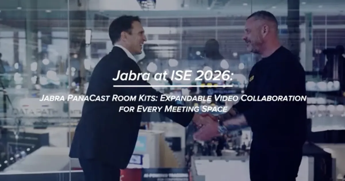 ISE 2026: Jabra Unveils Scalable Room Solutions for the Hybrid Workplace
