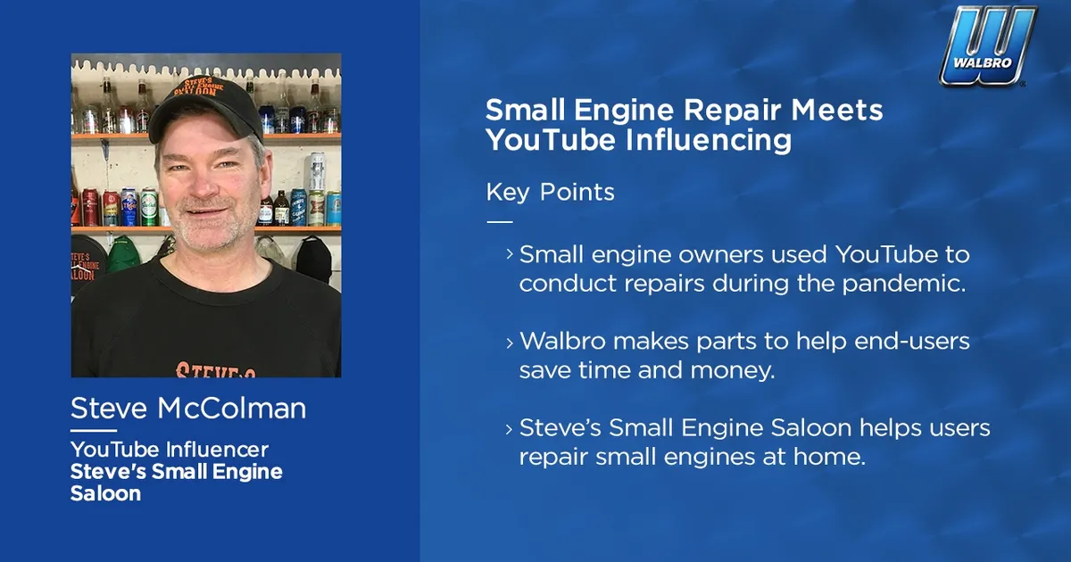 Steve’s Small Engine Saloon Reflects on YouTube Subscriber Growth