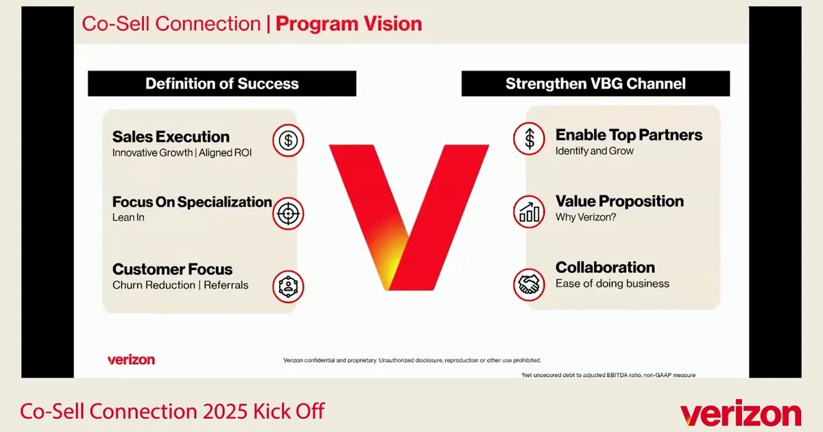 Verizon Partner Network Co-Sell Connection 2025 Kick Off