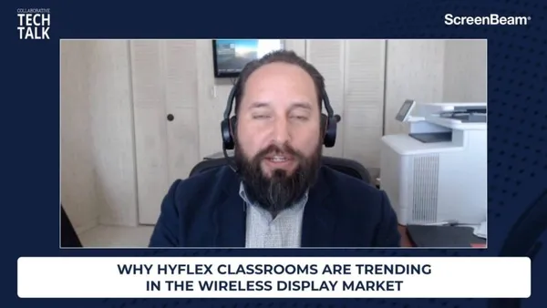 How Wireless Displays Make HyFlex Classrooms Achievable in Education