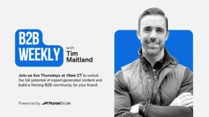 B2B Weekly with Tim Maitland logo