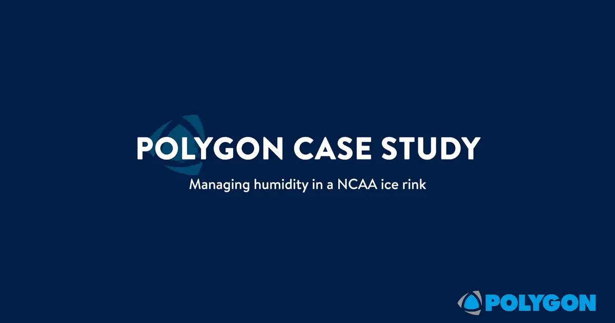 Managing Humidity in a NCAA Ice Rink
