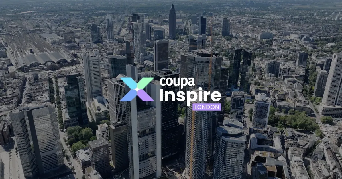 From Procurement to AI: Coupa's London Stop Charts the Future of Business Agility