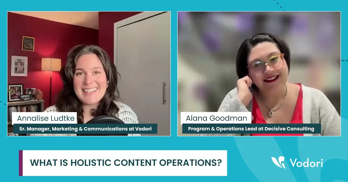 Team Alignment and Clear Objectives Drive Holistic Content Operations in Life Sciences