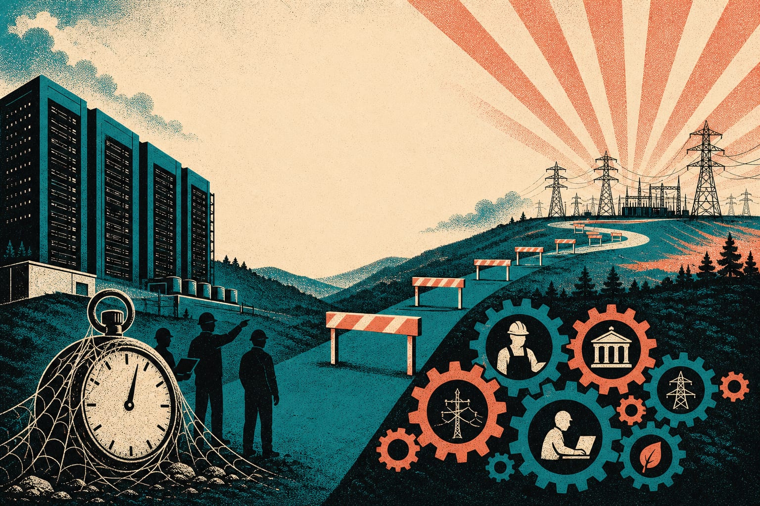 $1.1 trillion in grid investment and AI data centers still face decade-long connection waits