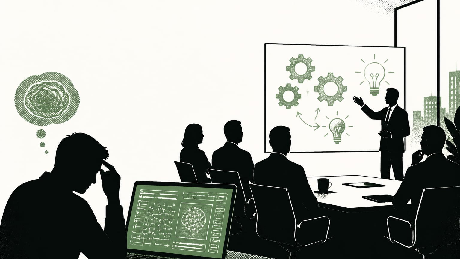 Every C-suite conversation about AI stalls at the same point: the platforms are ready, the budgets exist, and the use cases are proven. The actual constraint is whether employees trust the tools and whether they have the skills to use them. Fixing that is a management problem, not a technology problem.