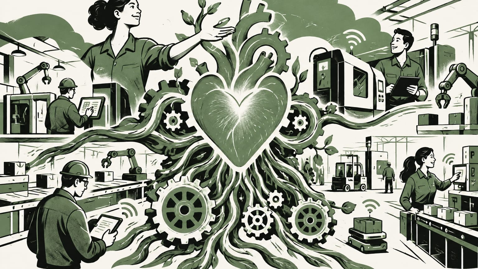 His words highlight the crucial role of integrative technology in enhancing factory efficiency and connectivity.