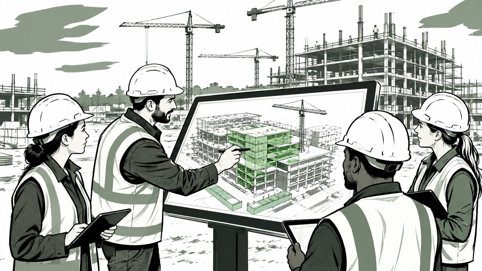 Procore and NVIDIA turbocharge construction digital twins