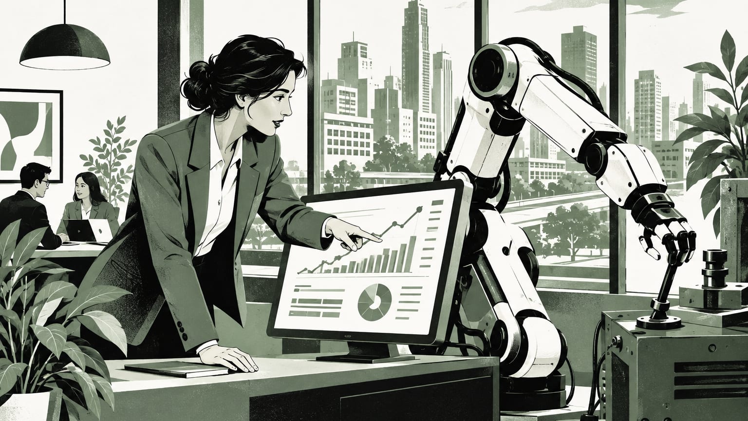 Reflects the increasing importance of AI in enhancing business operations beyond basic automation.