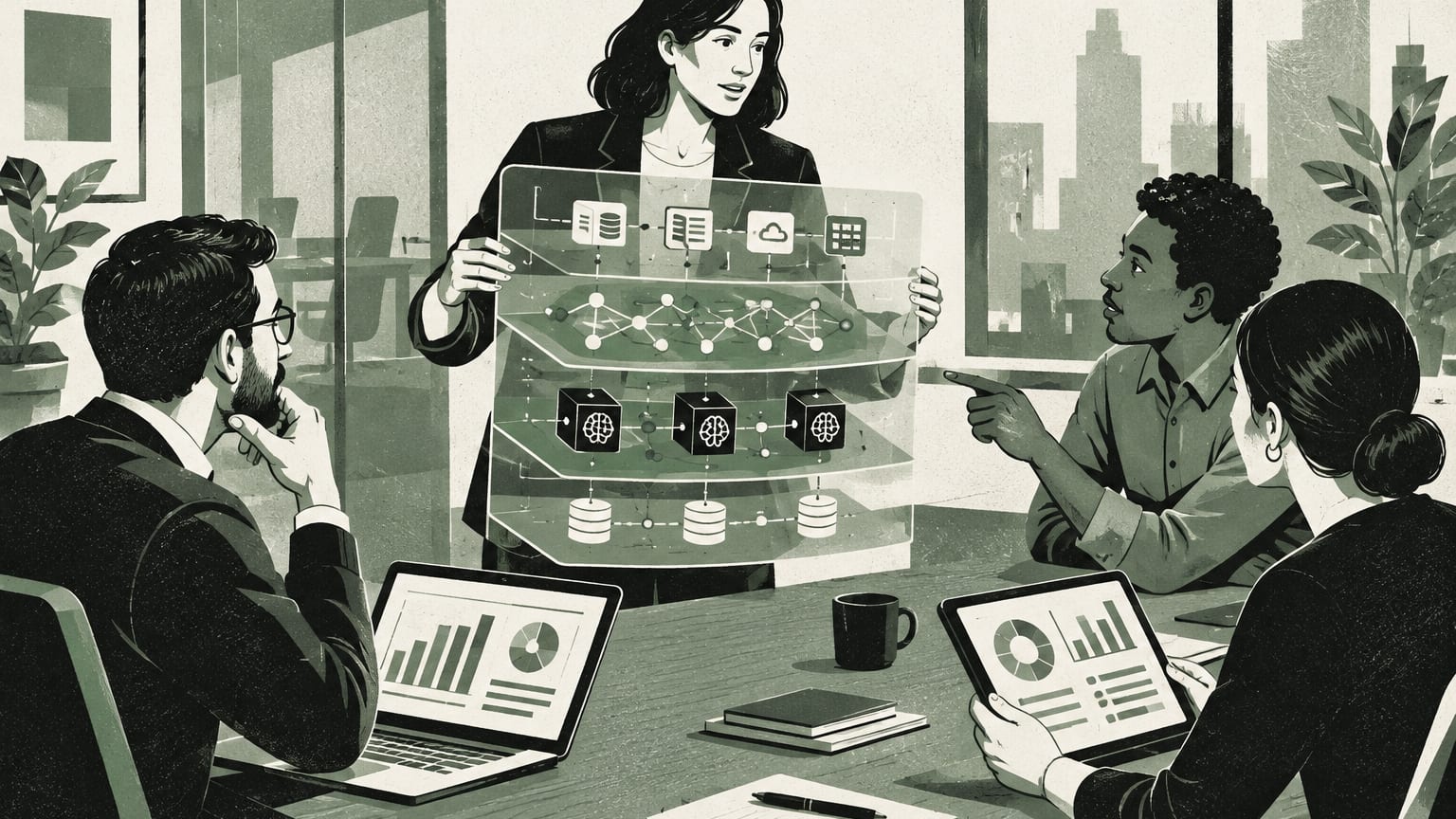 This emphasizes the need for businesses to focus on integrating AI more effectively, rather than just expanding AI capabilities.