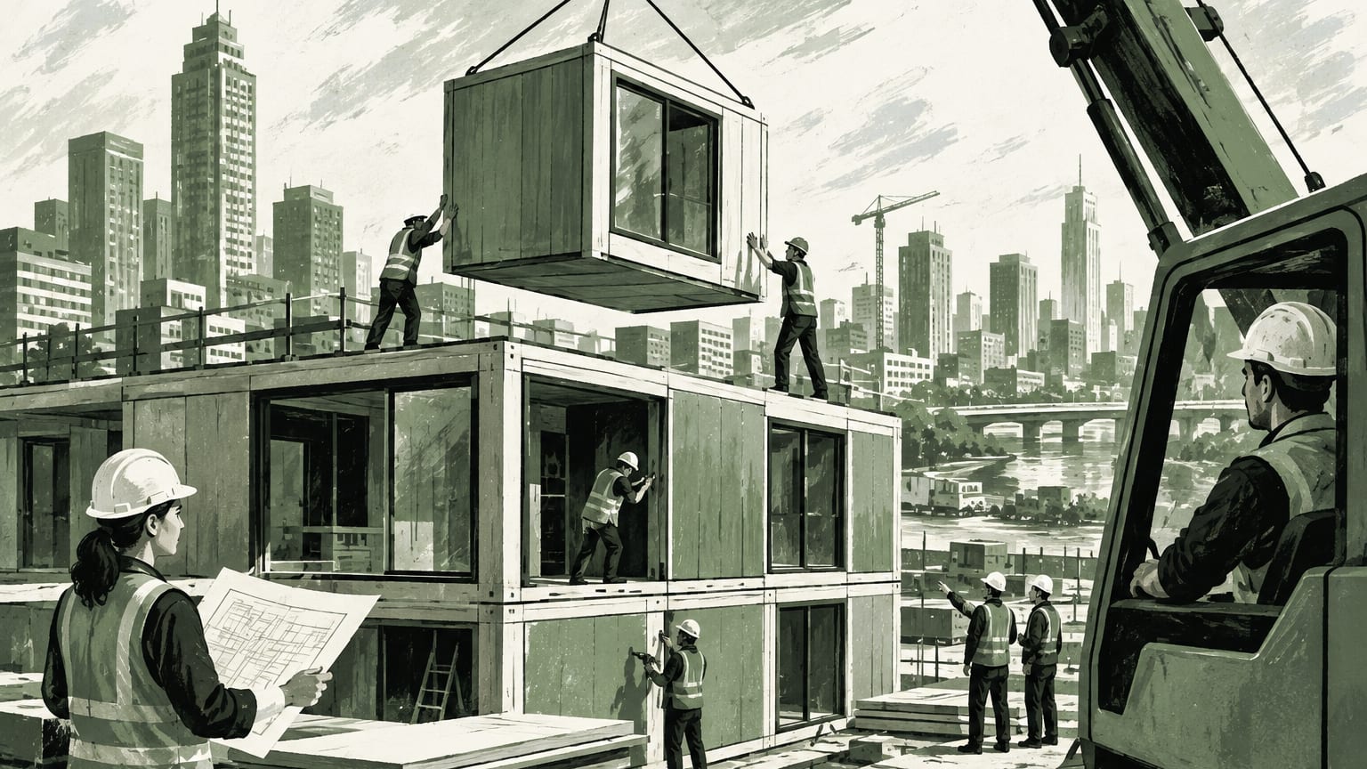 This insight underscores the urgency to innovate in construction to keep pace with demand.