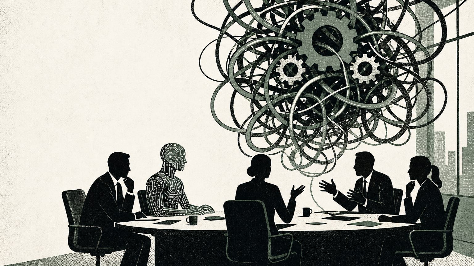 With 57% of enterprises running AI and only 11% hitting their goals, this framing cuts through the noise: the bottleneck is not the model, it is the management system around it.