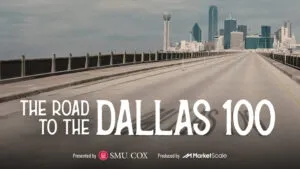 The Road to the Dallas 100 logo