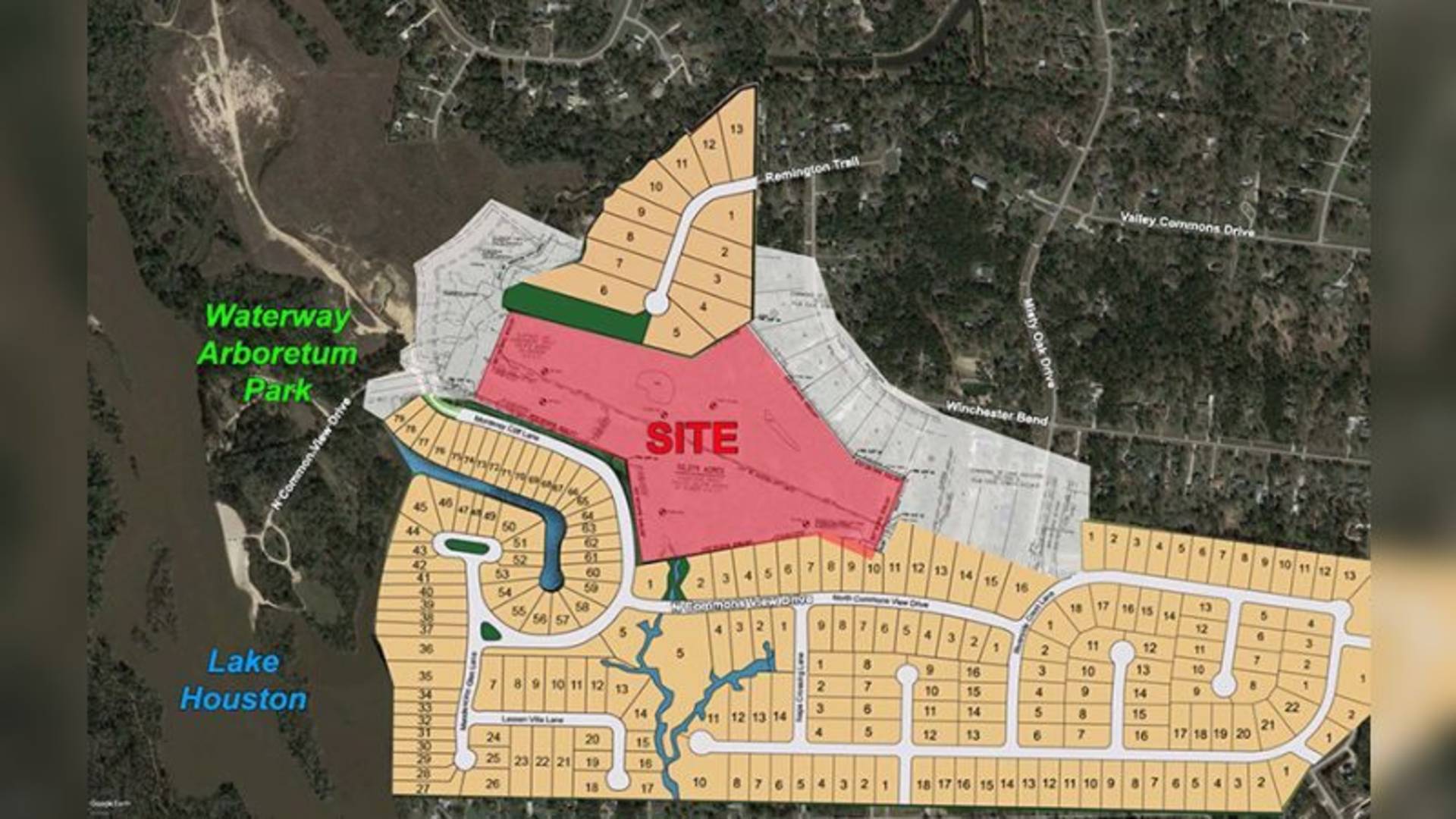 N Of Monterey Cliff Ln And N Commons View Dr At River Side Crest Ln
